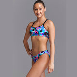Funkita - Swan Around - Girls Eco Criss Cross Two Piece