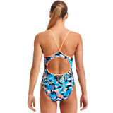 Funkita - Swan Song - Girls Eco Diamond Back One Piece
