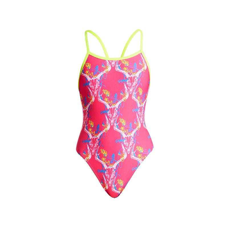 Funkita - Sweet Skulls - Girls Single Strap One Piece