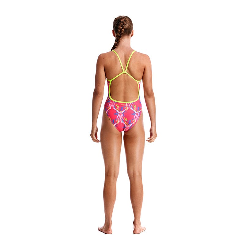 Funkita - Sweet Skulls - Girls Single Strap One Piece