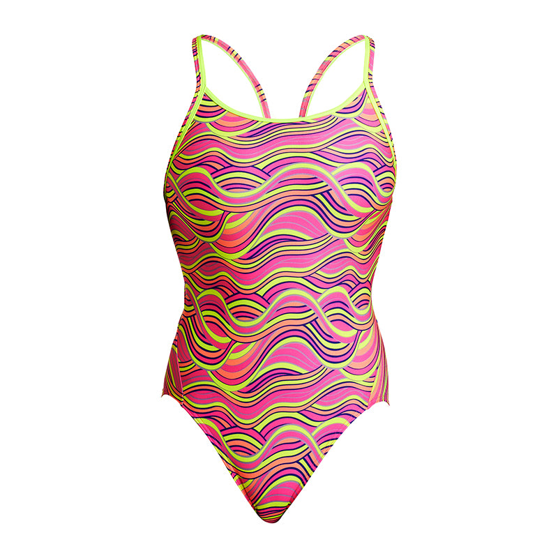 Funkita - Swerve Up - Ladies Eco Diamond Back One Piece