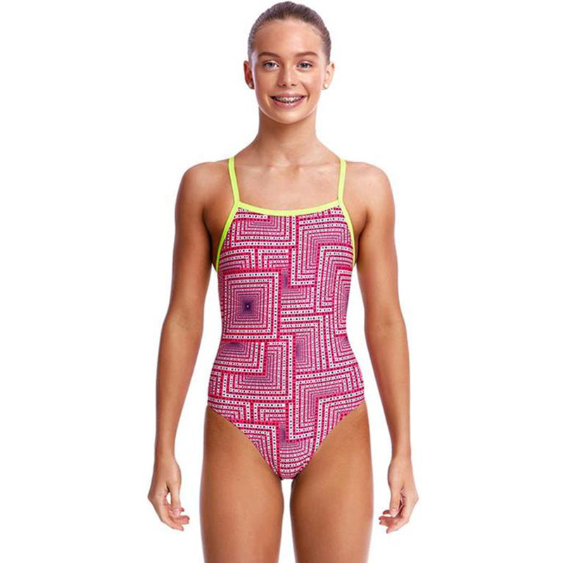 Funkita - Swim Spin - Girls Strapped In One Piece