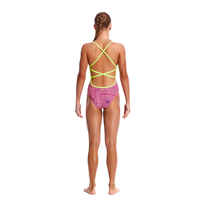 Funkita - Swim Spin - Girls Strapped In One Piece