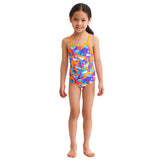 Funkita - Swim Swan - Toddler Girl's Eco Printed One Piece
