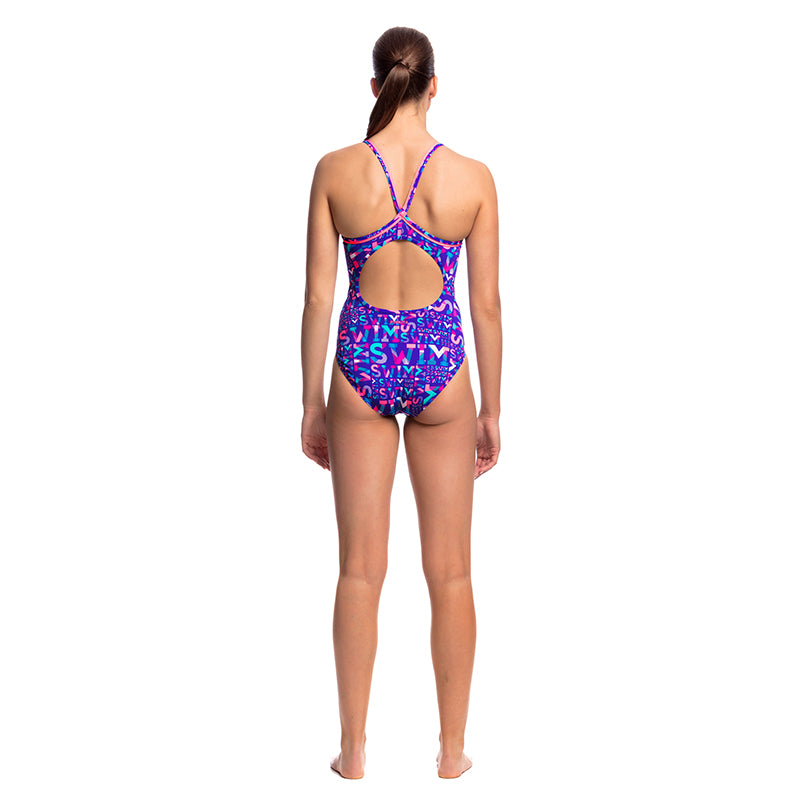 Funkita - Swim Swim - Ladies Diamond Back One Piece