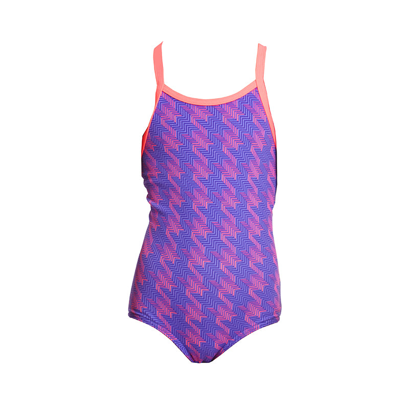 Funkita - Tetris Time - Toddler Girl's Printed One Piece