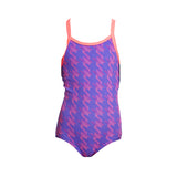 Funkita - Tetris Time - Toddler Girl's Printed One Piece