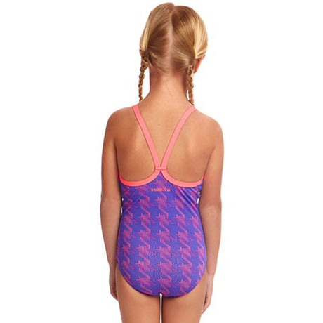 Funkita - Tetris Time - Toddler Girl's Printed One Piece