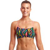 Funkita - Tiger Town - Ladies Swim Crop Top