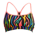 Funkita - Tiger Town - Ladies Swim Crop Top