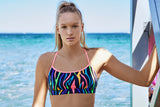 Funkita - Tiger Town - Ladies Swim Crop Top