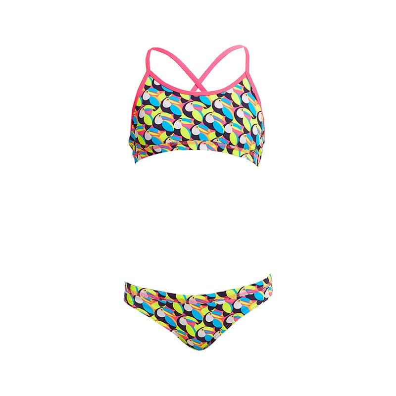 Funkita - Toucan Do It - Girls Eco Racerback Two Piece