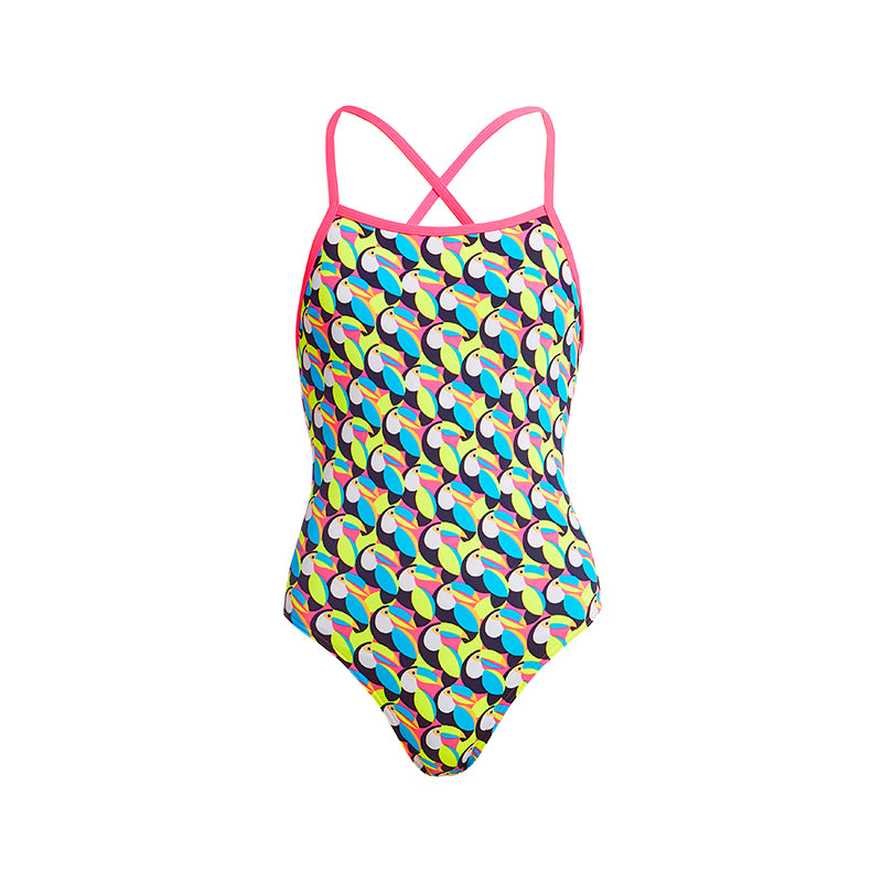 Funkita - Toucan Do It - Girls Eco Strapped In One Piece