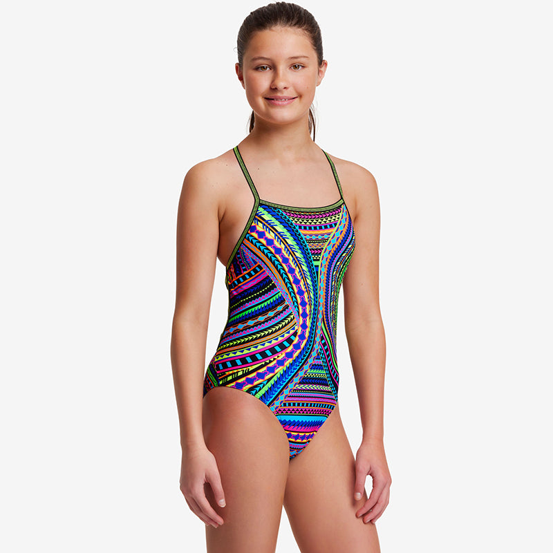 Funkita - Tribal Revival - Girls Strapped In One Piece