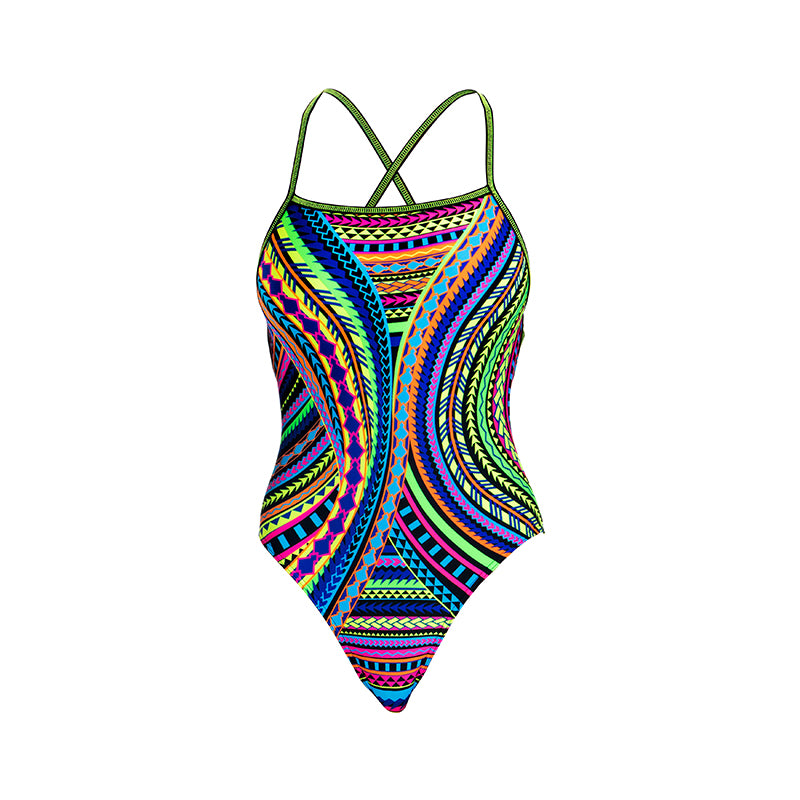 Funkita - Tribal Revival - Ladies Strapped In One Piece