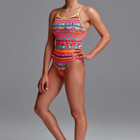 Funkita - Tribe Vibe - Ladies Diamond Back One Piece