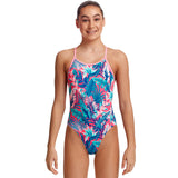Funkita - TropFest - Girls Eco Diamond Back One Piece