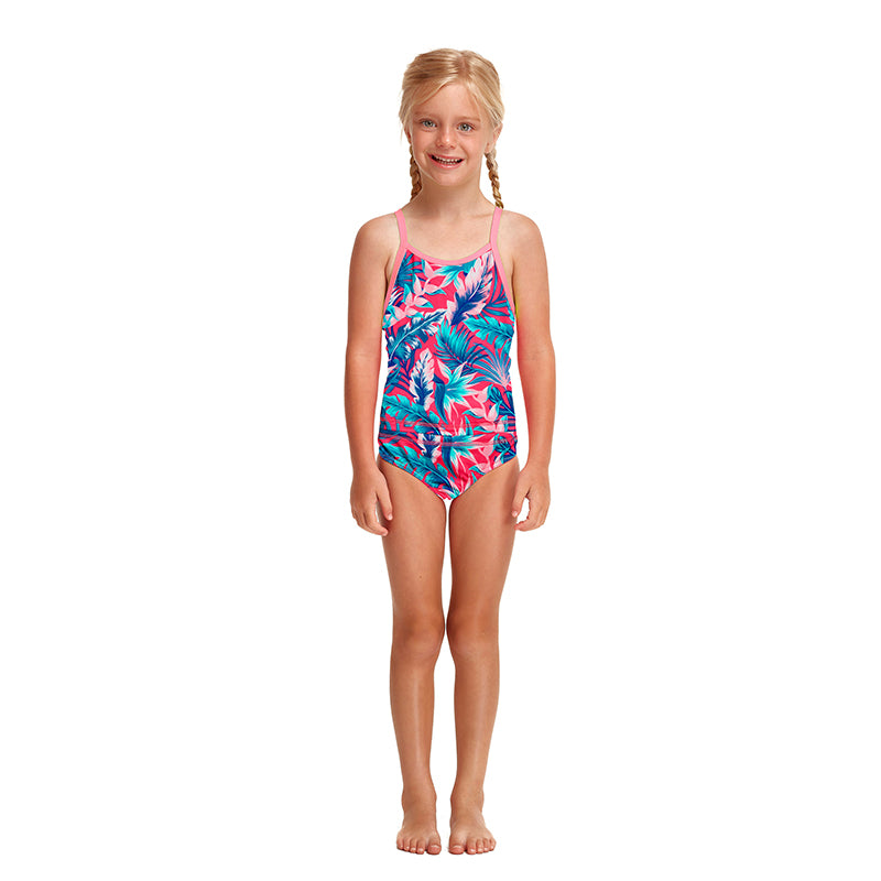 Funkita - TropFest - Toddler Girls Printed Eco Tankini & Brief