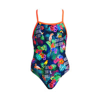 Funkita - Tropic Tag - Girls Diamond Back One Piece