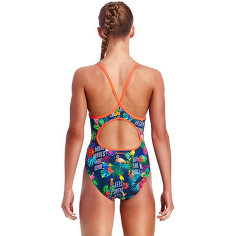 Funkita - Tropic Tag - Girls Diamond Back One Piece