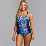 Funkita - Tropical Bliss - Ladies Brace Me Back One Piece