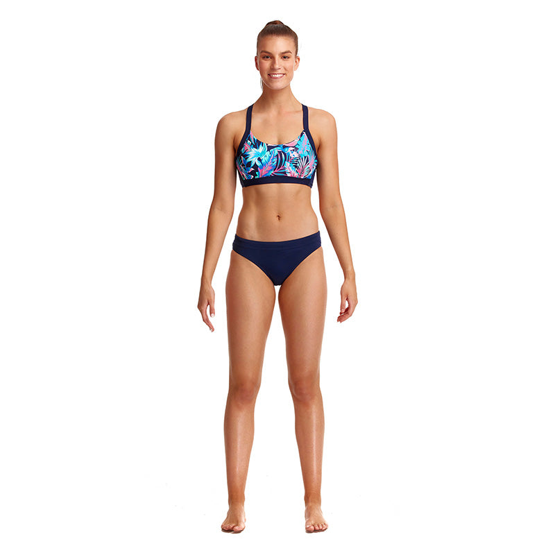 Funkita - Tropical Bliss - Ladies Hold Steady Crop Top