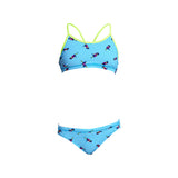 Funkita - Tweety Tweet - Girls Racerback Two Piece