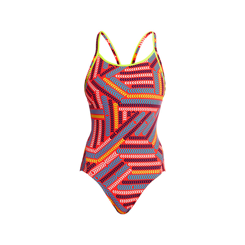 Funkita - Unchain My Heart - Ladies Diamond Back One Piece