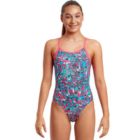 Funkita - West Wing - Girls Diamond Back One Piece