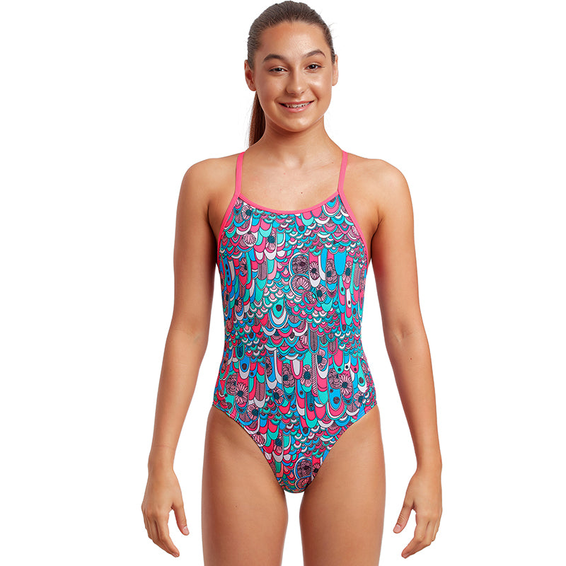 Funkita - West Wing - Girls Diamond Back One Piece