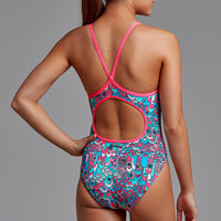 Funkita - West Wing - Girls Diamond Back One Piece