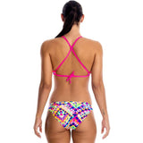 Funkita - White Diamond - Ladies Hipster Bikini Brief