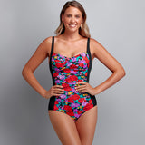 Funkita - Wild Roses Grow - Ladies Ruched One Piece