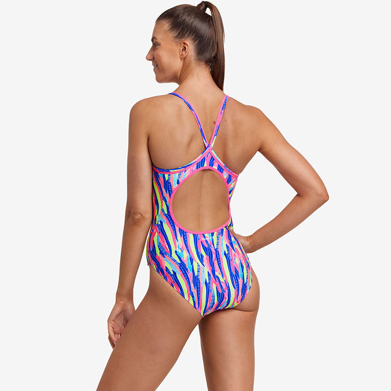 Funkita - Wing Tips - Ladies Eco Diamond Back One Piece