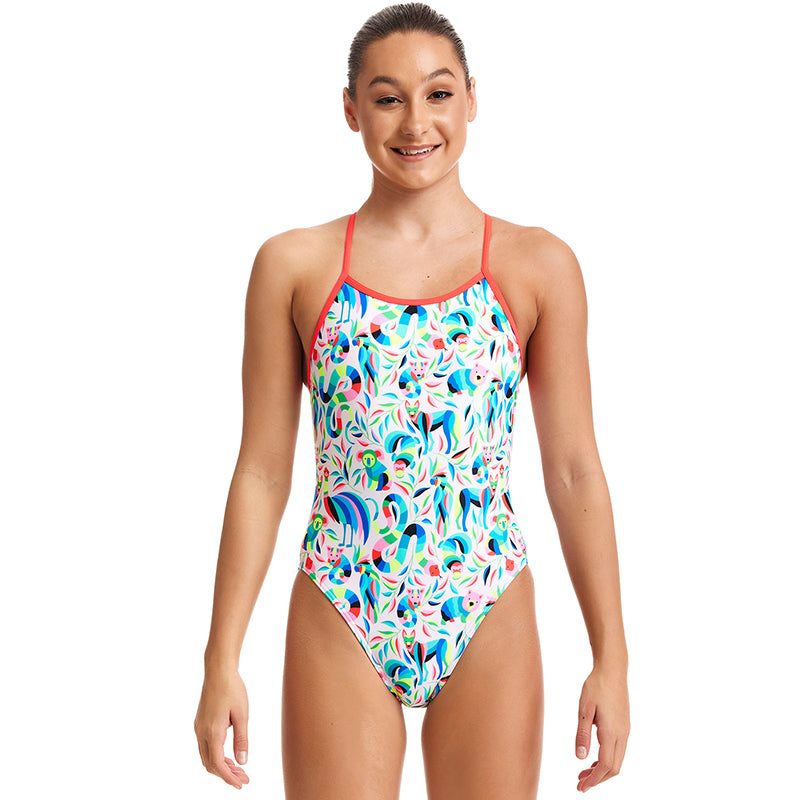 Funkita - Winter Woolies - Girls Eco Single Strap One Piece