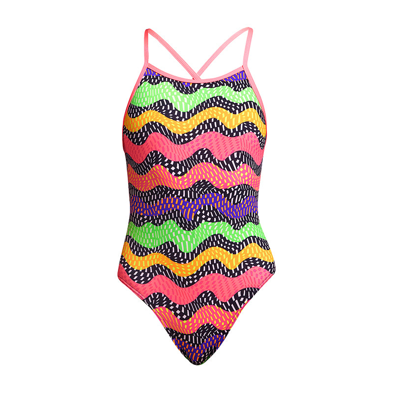 Funkita - Worm Burner - Girls Tie Me Tight One Piece