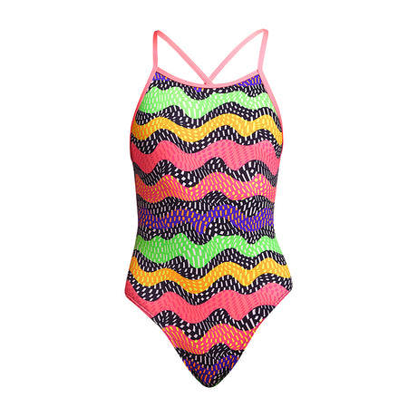 Funkita - Worm Burner - Girls Tie Me Tight One Piece