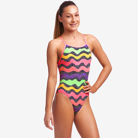 Funkita - Worm Burner - Girls Tie Me Tight One Piece