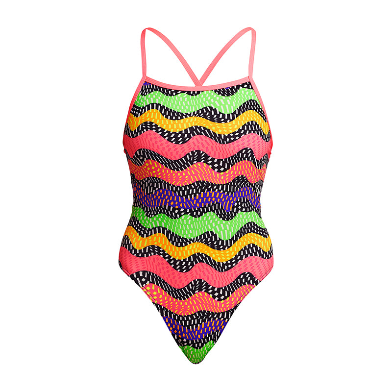 Funkita - Worm Burner - Ladies Tie Me Tight One Piece