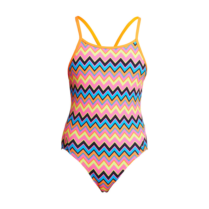 Funkita - Ziggy Pop - Girls Diamond Back One Piece