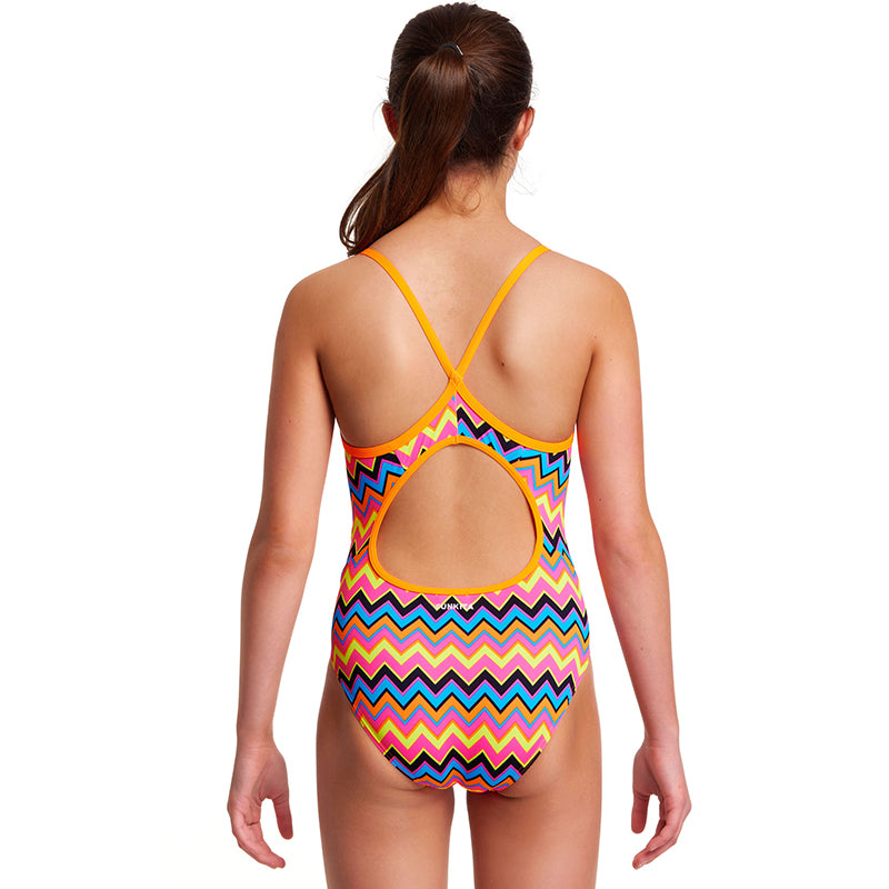 Funkita - Ziggy Pop - Girls Diamond Back One Piece