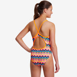 Funkita - Ziggy Pop - Girls Diamond Back One Piece