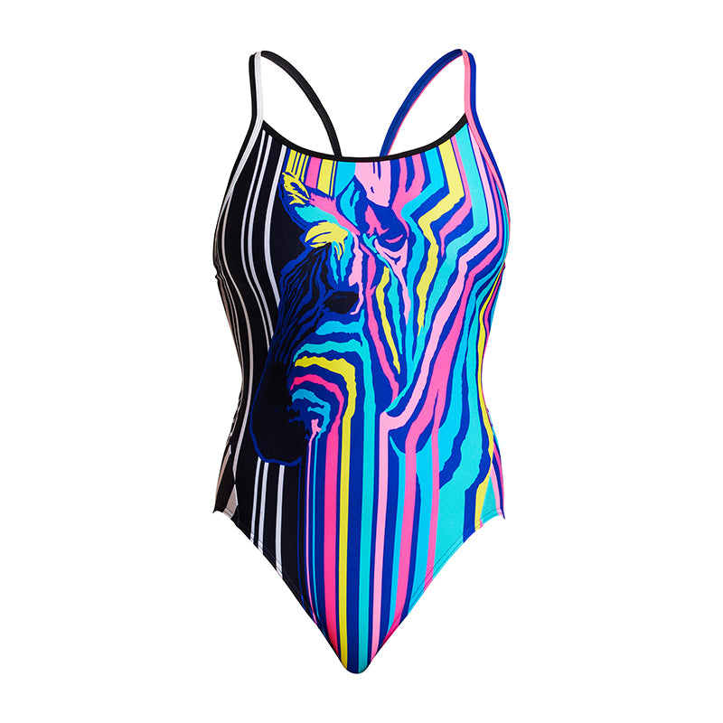 Funkita - Zorse Code - Ladies Diamond Back One Piece