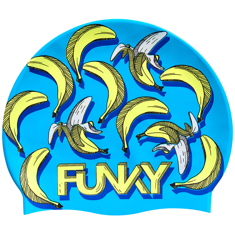 Funky - B1 - Silicone Swimming Cap