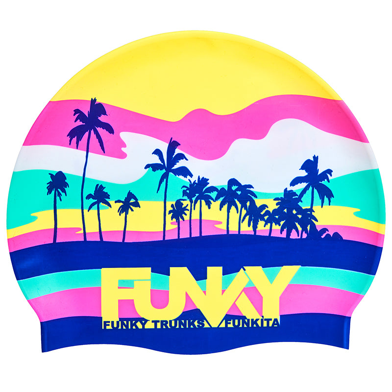 Funky - Perfect Wave - Silicone Swimming Cap