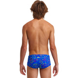 Funky Trunks - Backed Up - Boys Eco Sidewinder Trunks