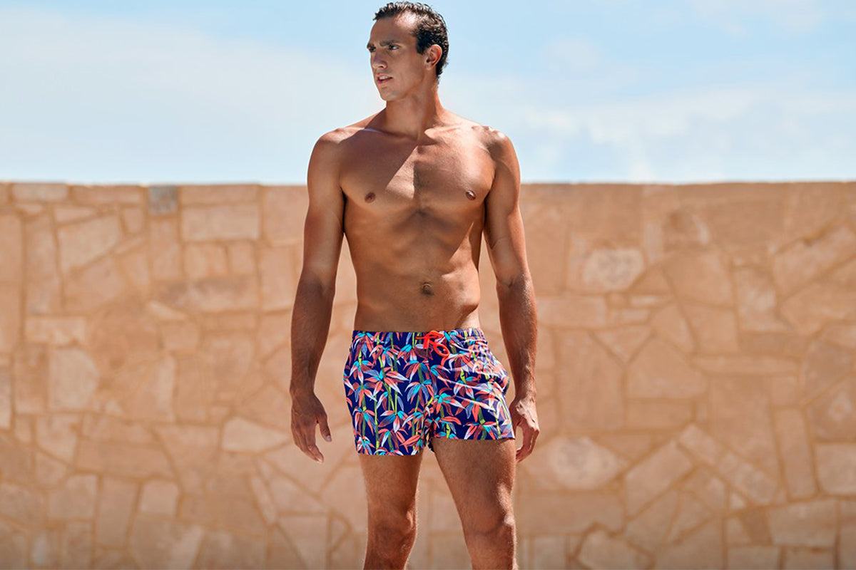 Funky Trunks - BamBamBoo - Mens Shorty Shorts Short