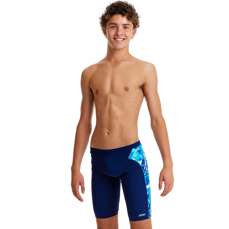 Funky Trunks - Bashed Blue - Boys Training Jammers