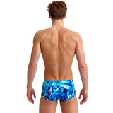 Funky Trunks - Bashed Blue - Mens Classic Trunks