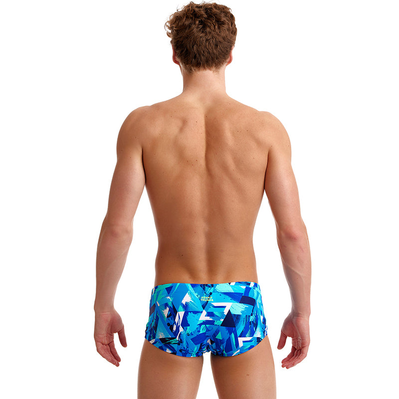 Funky Trunks - Bashed Blue - Mens Classic Trunks